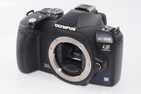 【外観特上級】OLYMPUS デジタル一眼レフカメラ E-510ダブルズームキット