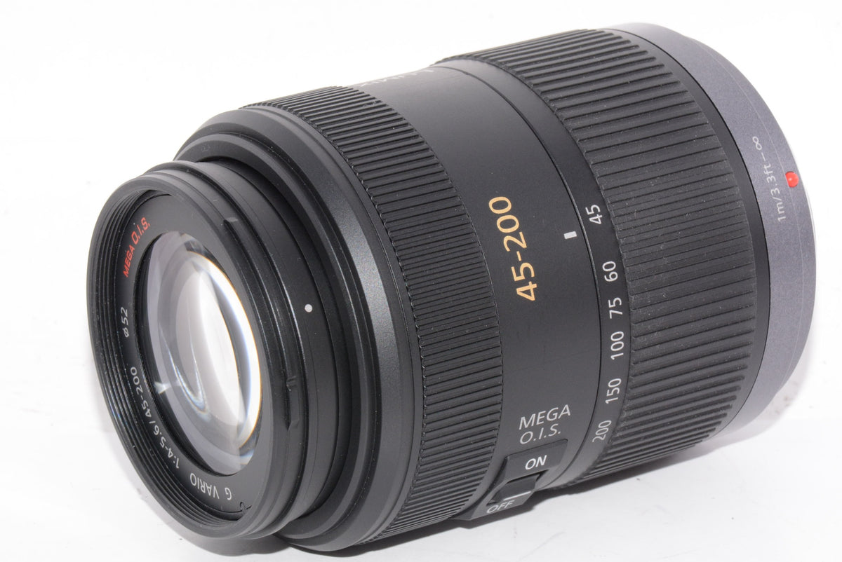 【外観特上級】パナソニック ルミックス G VARIO 45-200mm/F4.0-5.6/MEGA O.I.S. H-FS045200