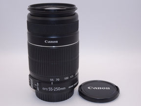 【外観特上級】Canon 望遠ズームレンズ EF-S55-250mm F4-5.6 IS II