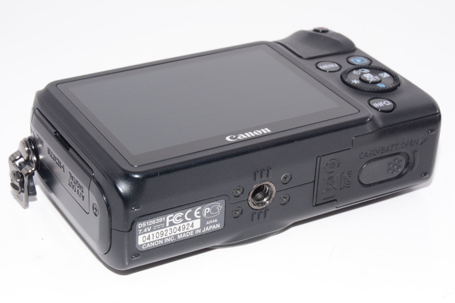 【外観並級】Canon ミラーレス一眼カメラ EOS M レンズキット EF-M18-55mm F3.5-5.6 IS STM付属 ブラック EOSMBK-18-55ISSTMLK