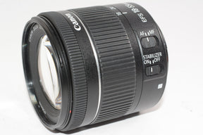 【外観並級】Canon 標準ズームレンズ EF-S18-55mm F4.0-5.6IS STM