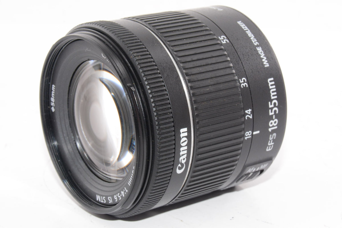 【外観特上級】Canon 標準ズームレンズ EF-S18-55mm F3.5-5.6 IS STM