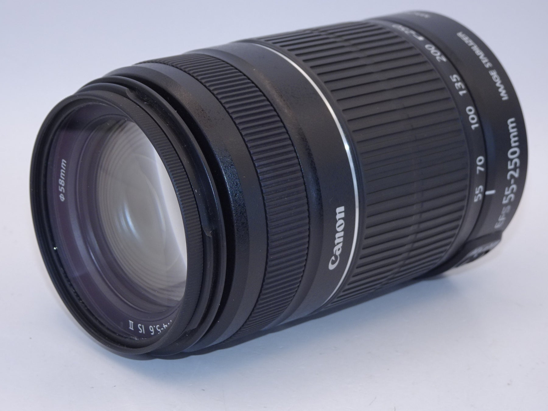 【外観特上級】Canon 望遠ズームレンズ EF-S55-250mm F4-5.6 IS II