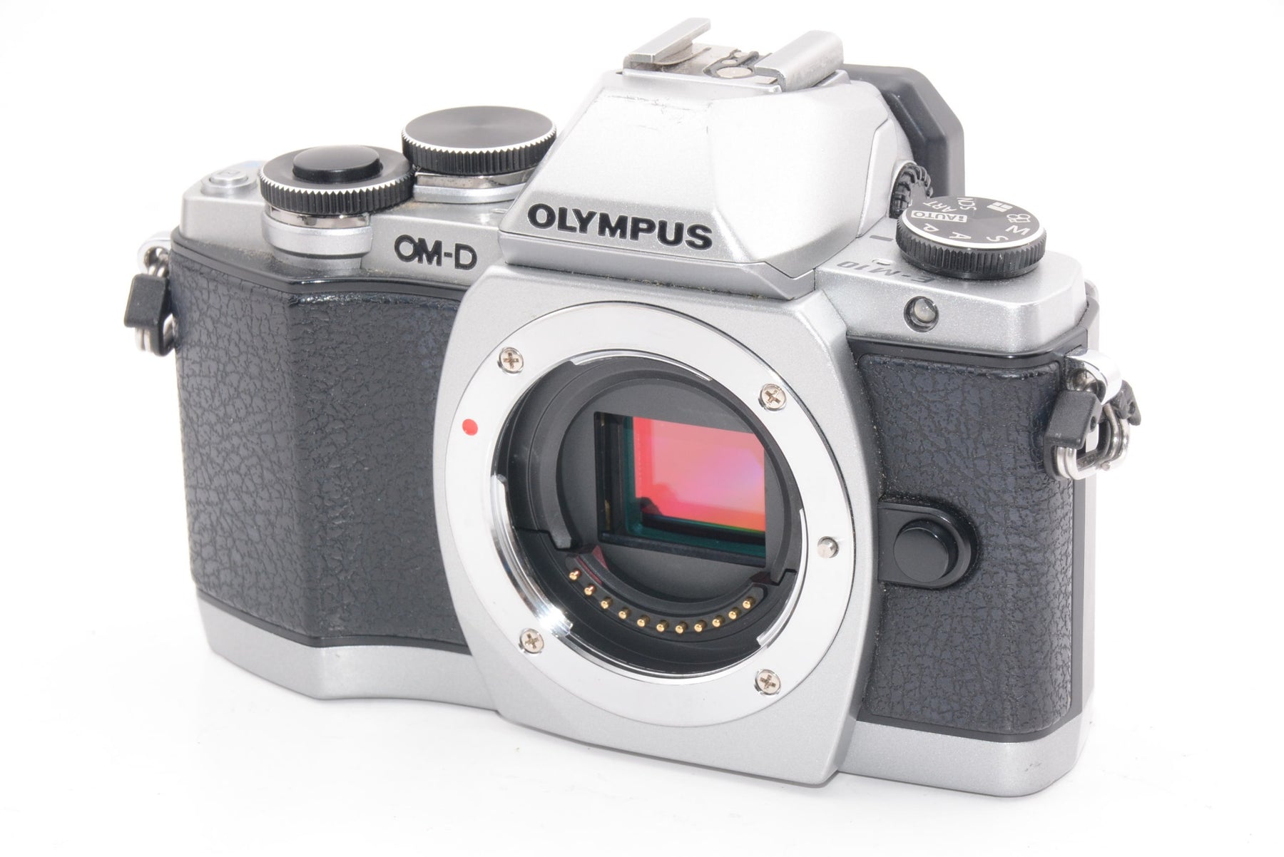 【外観並級】OLYMPUS OM-D E-M10 ボディ シルバー ミラーレス一眼 OM-D E-M10 BODY SLV