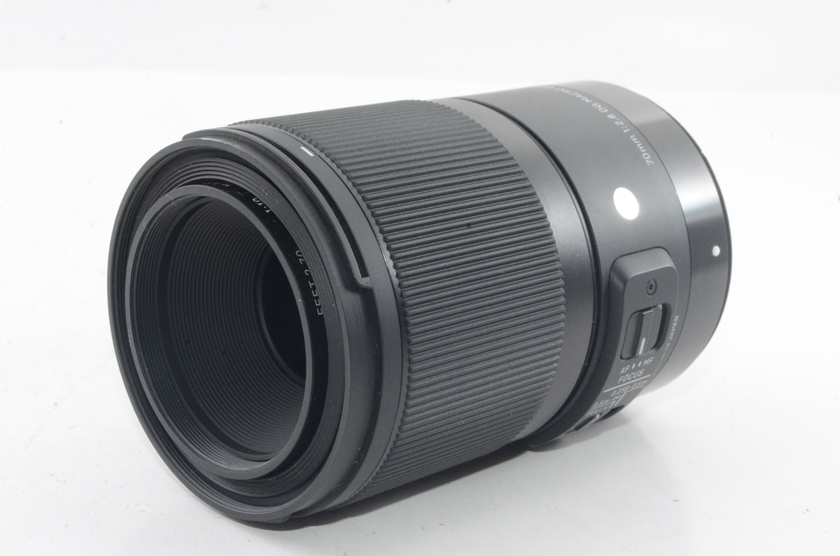 【外観特上級】SIGMA 70mm F2.8 DG MACRO Canon EFマウント フルサイズ対応 271954