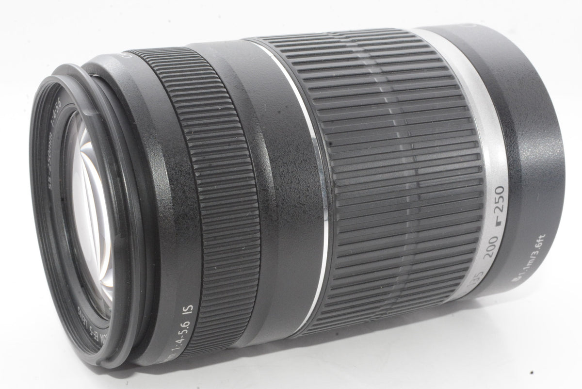 【外観特上級】Canon 望遠レンズ EF-S55-250mm F4-5.6 IS