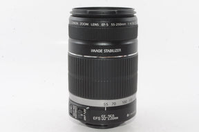【外観並級】Canon 望遠レンズ EF-S55-250mm F4-5.6 IS