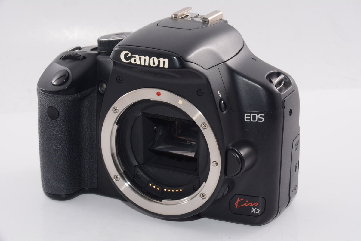 【外観並級】Canon デジタル一眼レフカメラ EOS Kiss X2 レンズキット KISSX2-LKIT