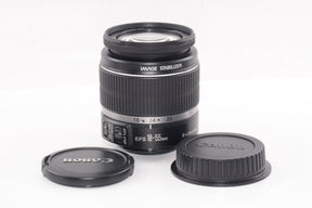 【外観特上級】Canon 標準ズームレンズ EF-S18-55mm F3.5-5.6 IS