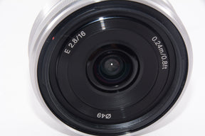 【外観並級】ソニー SONY 単焦点レンズ E 16mm F2.8 ソニー Eマウント用 SEL16F28