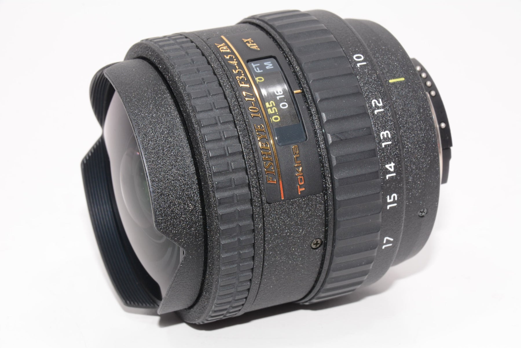 【外観特上級】Tokina 魚眼ズームレンズ AT-X 107 DX Fisheye 10-17mm F3.5-4.5 (IF) ニコン用 APS-C対応