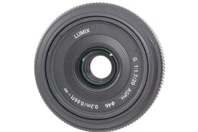 【外観特上級】パナソニック ルミックス G 20mm/F1.7