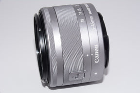 【外観特上級】Canon 標準ズームレンズ EF-M15-45mm F3.5-6.3IS STM(シルバー) ミラーレス一眼対応 EF-M15-45ISSTMSL