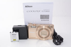 【外観並級】Nikon デジタルカメラ COOLPIX S7000 ゴールド