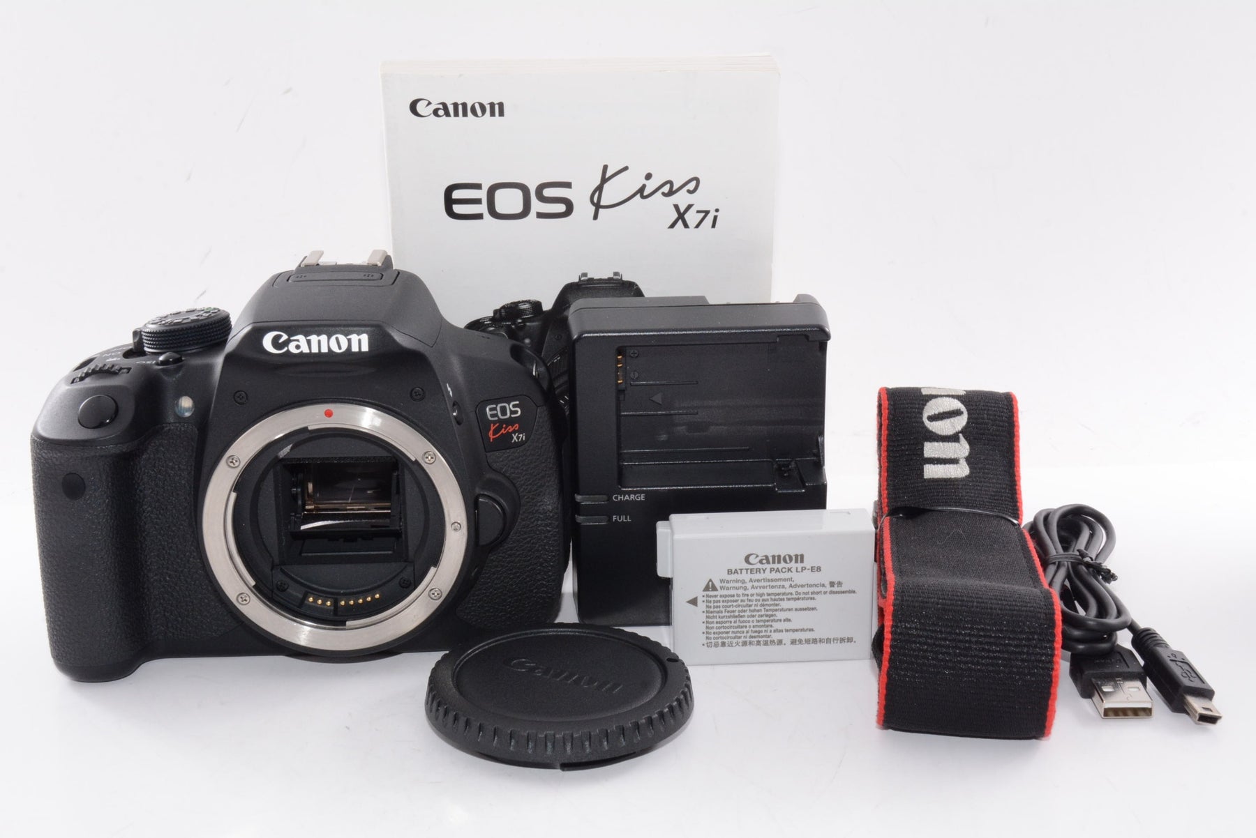 【外観並級】Canon デジタル一眼レフカメラ EOS Kiss X7i ボディ