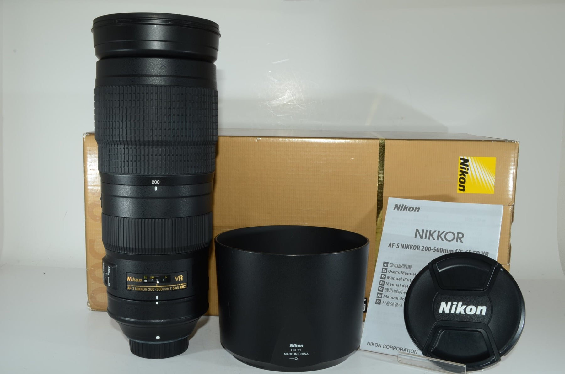 【外観特上級】Nikon 望遠ズームレンズ AF-S NIKKOR 200-500mm f/5.6E ED VR