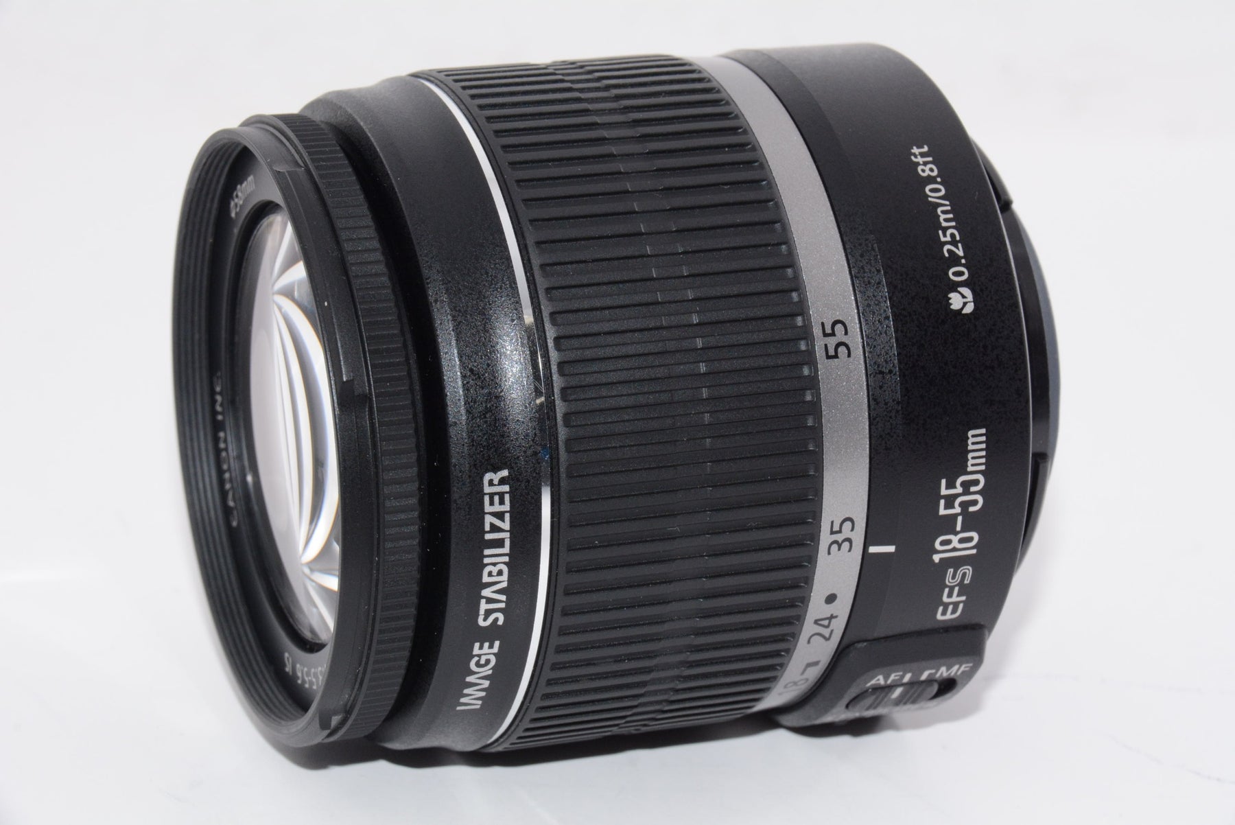 【外観特上級】Canon 標準ズームレンズ EF-S18-55mm F3.5-5.6 IS