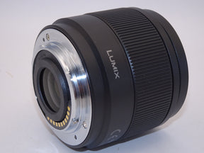 【外観特上級】パナソニック 単焦点レンズ マイクロフォーサーズ用 ルミックス G 25mm/ F1.7 ASPH. ブラック H-H025-K