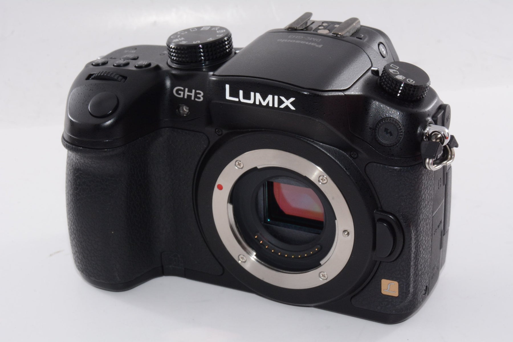 【外観特上級】パナソニック ミラーレス一眼カメラ ルミックス GH3 ボディ 1605万画素 ブラック DMC-GH3-K