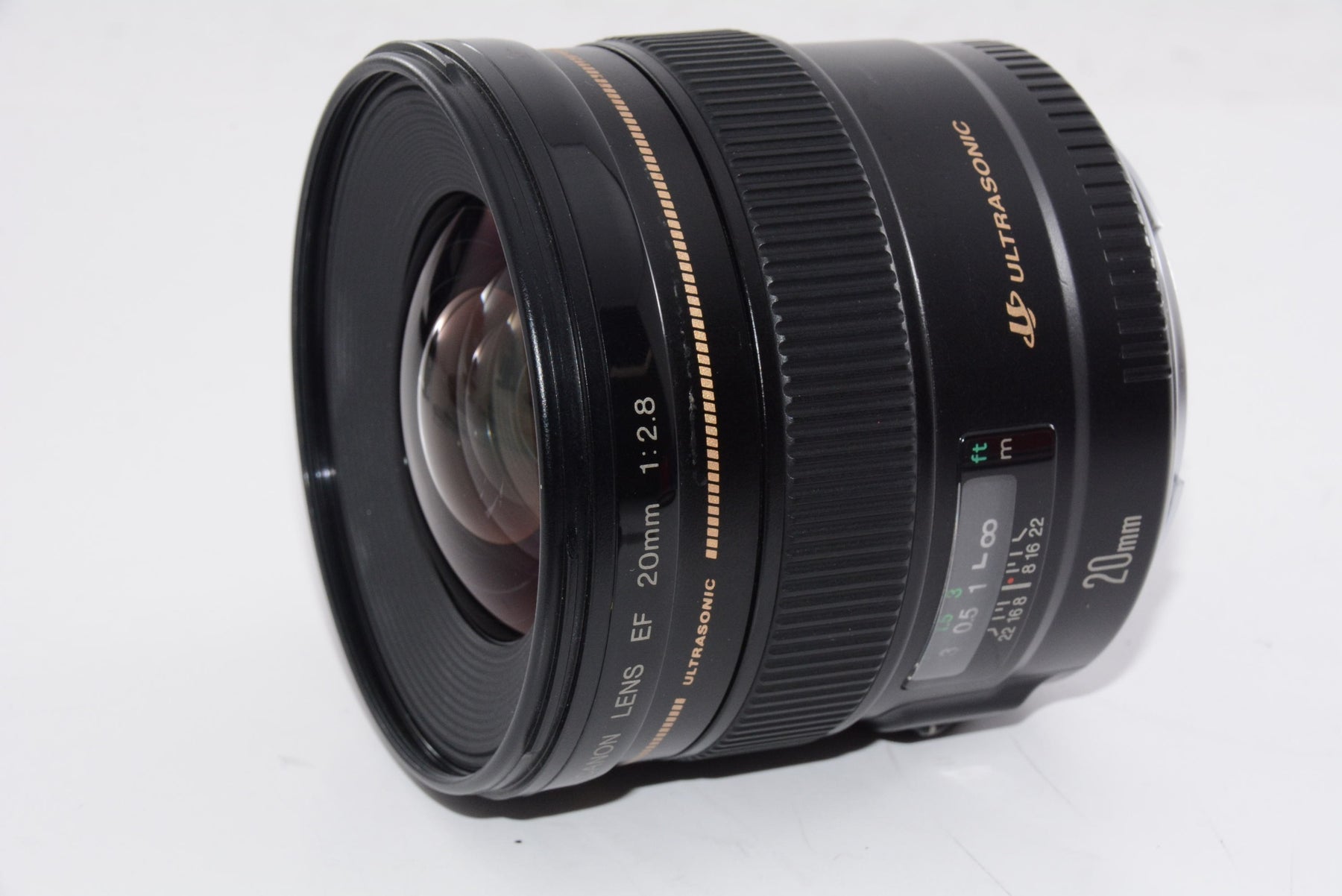 【外観特上級】Canon 単焦点レンズ EF20mm F2.8 USM フルサイズ対応