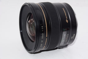 【外観特上級】Canon 単焦点レンズ EF20mm F2.8 USM フルサイズ対応