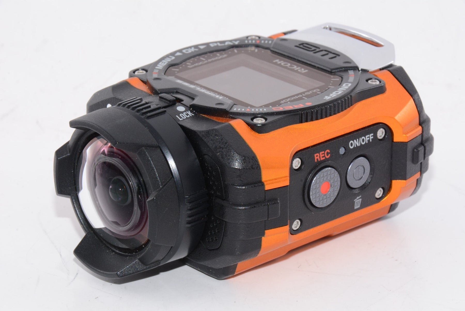 【外観特上級】RICOH 防水アクションカメラ WG-M1 オレンジ WG-M1 OR 08286