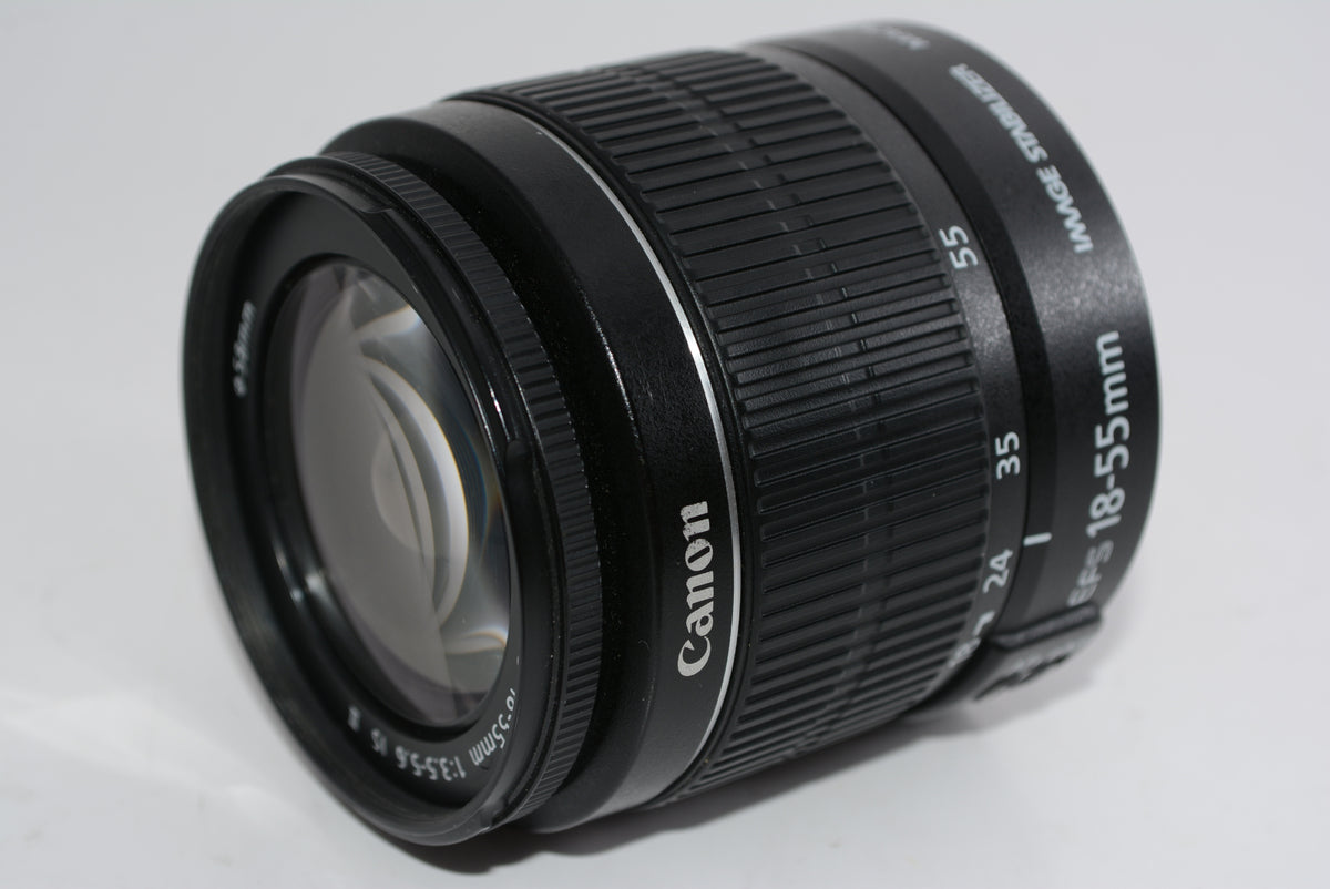 【外観並級】Canon 標準ズームレンズ EF-S18-55mm F3.5-.5.6 IS II