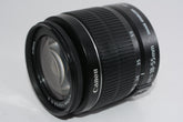 【外観並級】Canon 標準ズームレンズ EF-S18-55mm F3.5-.5.6 IS II