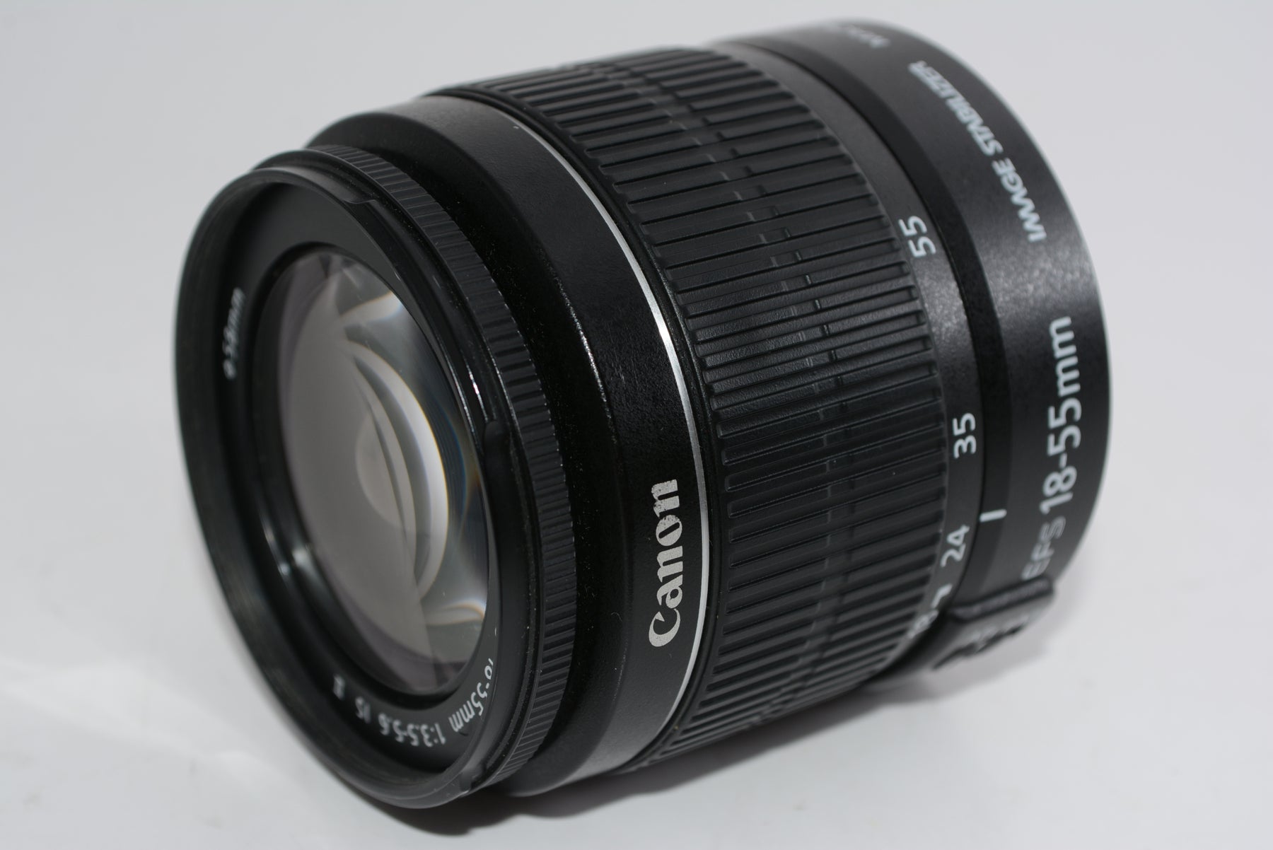 【外観並級】Canon 標準ズームレンズ EF-S18-55mm F3.5-.5.6 IS II