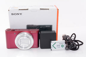 【外観特上級】SONY デジタルカメラ DSC-WX500 レッド Cyber-shot