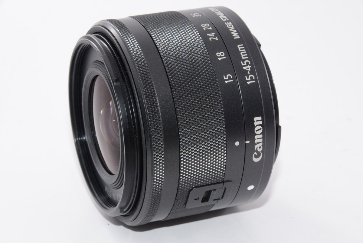 【外観特上級】Canon 標準ズームレンズ EF-M15-45mm F3.5-6.3IS STM