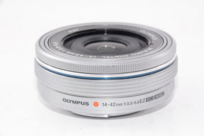 【外観特上級】OLYMPUS M.ZUIKO DIGITAL ED 14-42mm F3.5-5.6 EZ SLV