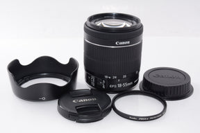 【外観特上級】Canon 標準ズームレンズ EF-S18-55mm F3.5-5.6 IS STM