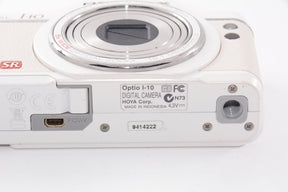 【外観並級】PENTAX デジタルカメラ Optio I-10 パールホワイト OPTIOI-10PH