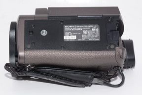 【外観特上級】SONY 4Kビデオカメラ Handycam FDR-AXP35 ブロンズブラウン 光学10倍 FDR-AXP35-TI