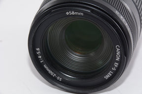 【外観特上級】Canon 望遠レンズ EF-S55-250mm F4-5.6 IS