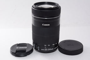 【外観特上級】Canon 望遠ズームレンズ EF-S55-250mm F4-5.6 IS STM