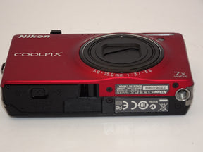 【外観並級】Nikon デジタルカメラ COOLPIX (クールピクス) S6000 フラッシュレッド S6000RD