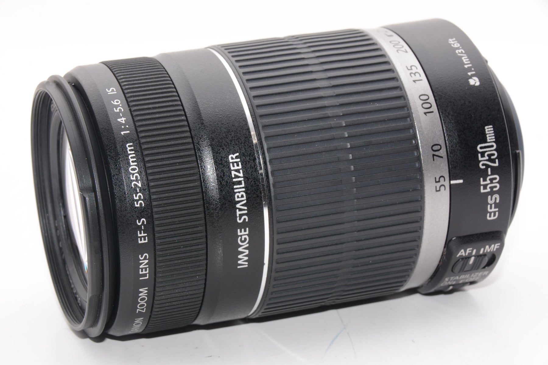 【外観特上級】Canon 望遠レンズ EF-S55-250mm F4-5.6 IS