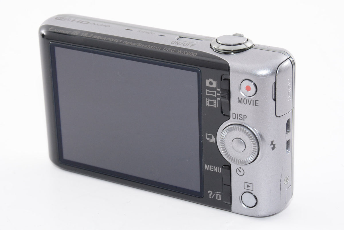 【外観特上級】SONY デジタルカメラ Cyber-shot WX200 シルバー DSC-WX200-S