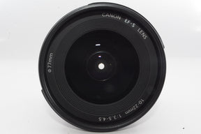 【外観特上級】Canon 超広角ズームレンズ EF-S10-22mm F3.5-4.5 USM