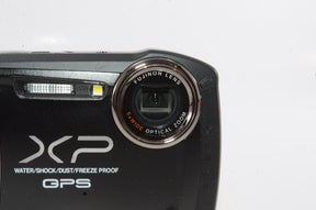 【外観並級】FUJIFILM デジタルカメラ FinePix XP150 防水 ブラック F FX-XP150B