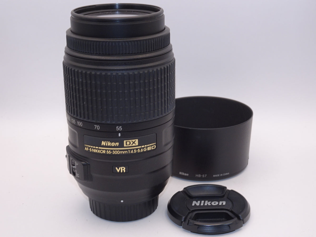 【外観特上級】Nikon 望遠ズームレンズ AF-S DX NIKKOR 55-300mm f/4.5-5.6G ED VR