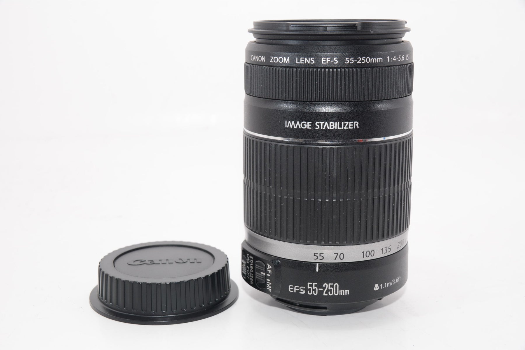 【外観特上級】Canon 望遠レンズ EF-S55-250mm F4-5.6 IS