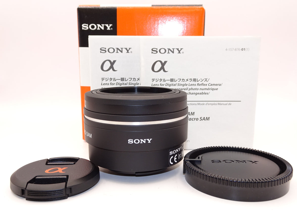 【外観特上級】ソニー SONY 単焦点マクロレンズ DT 30mm F2.8 Macro SAM  APS-C対応