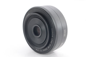 【外観特上級】Canon EF-M22mm F2 STM ミラーレス一眼対応