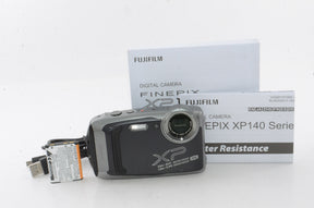 【ほぼ新品】FUJIFILM XP140 ダークシルバー FX-XP140DS