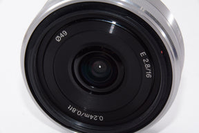 ソニー SONY 単焦点レンズ E 16mm F2.8 ソニー Eマウント用
