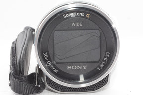 【外観並級】ソニー SONY ビデオカメラ Handycam CX535 内蔵メモリ32GB ホワイト HDR-CX535/W