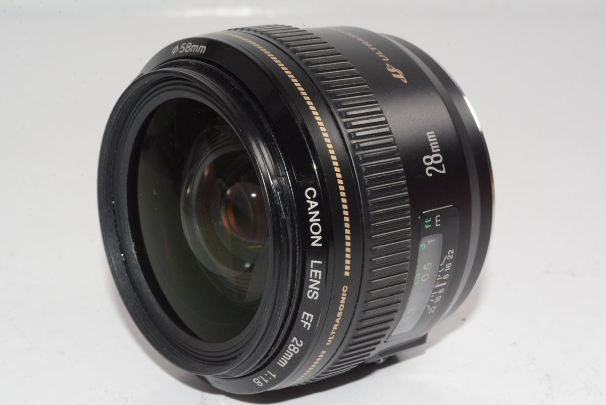 【外観並級】Canon 単焦点レンズ EF28mm F1.8 USM